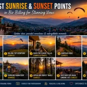 Best Sunrise & Sunset Points in Bir Billing