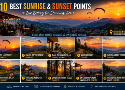 10 Best Sunrise & Sunset Points in Bir Billing for Stunning Views (2026 Guide)